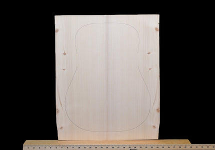 Adirondack / Red Spruce Acoustic Guitar Top, Dreadnought (WT259)