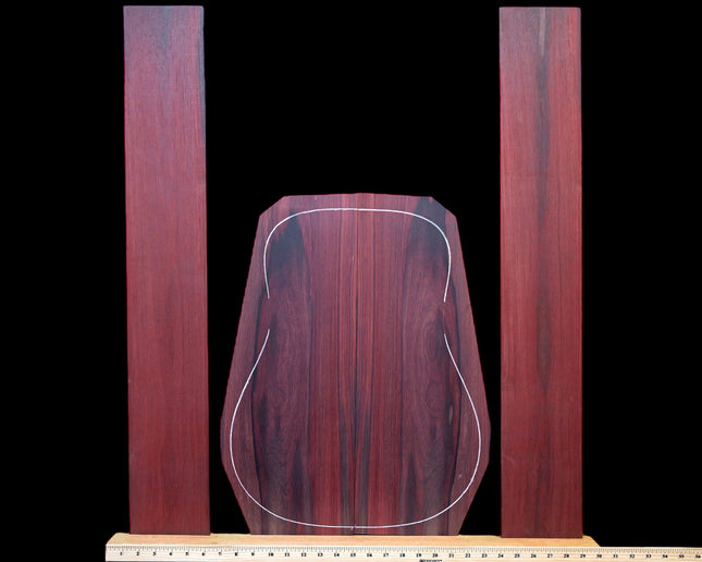 Bois de Rose Acoustic Guitar Back and Sides, Dreadnought (WT916)