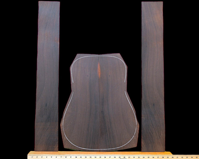 Brazilian Rosewood Acoustic Guitar Back and Sides for Dreadnought (WT612)
