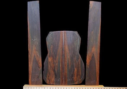 Brazilian Rosewood Acoustic Guitar Back and Sides for Dreadnought (WTB-10F)