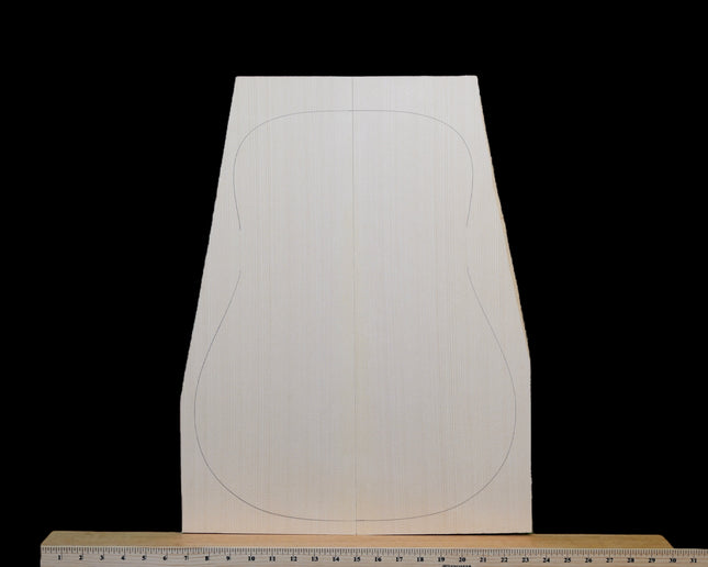 Carpathian Spruce Acoustic Guitar Top, Dreadnought, AA (#WT286)