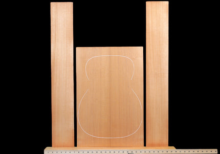 Honduran Mahogany Acoustic Guitar Back and Sides, OM, AAA (#WT111)