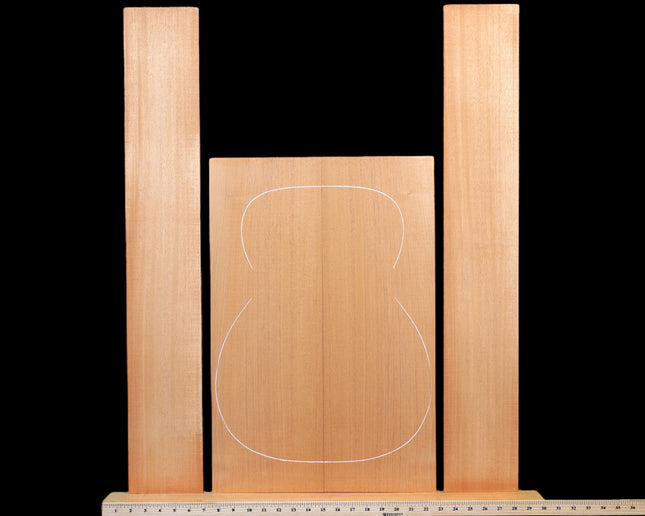 Honduran Mahogany Acoustic Guitar Back and Sides, OM, AAA (#WT111)
