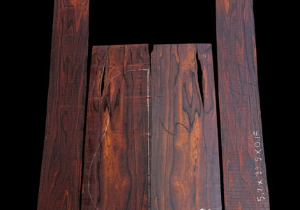 Cocobolo Acoustic Guitar Back & Sides, Dreadnought (#WTC32)
