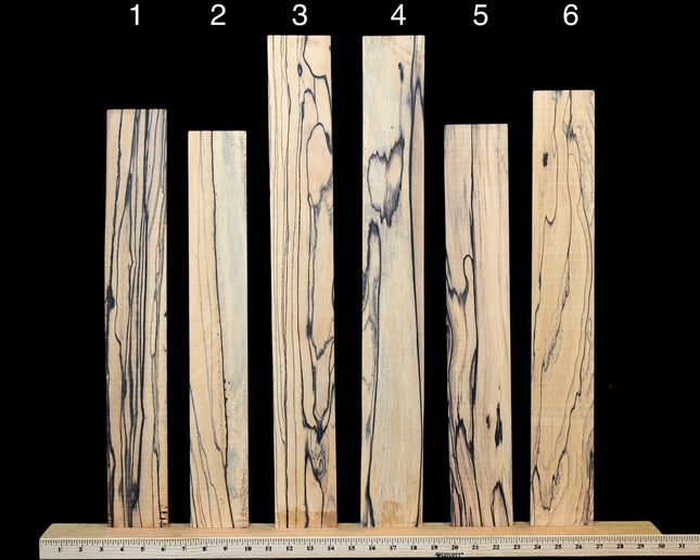 Pale Moon Ebony Guitar Fretboard, "B" Grade [Batch #3]