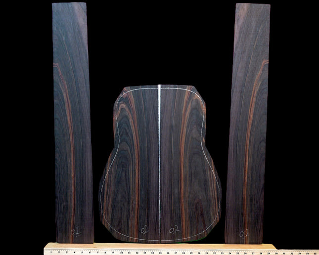 Brazilian Rosewood Acoustic Guitar Back and Sides for Dreadnought (WTB-02)