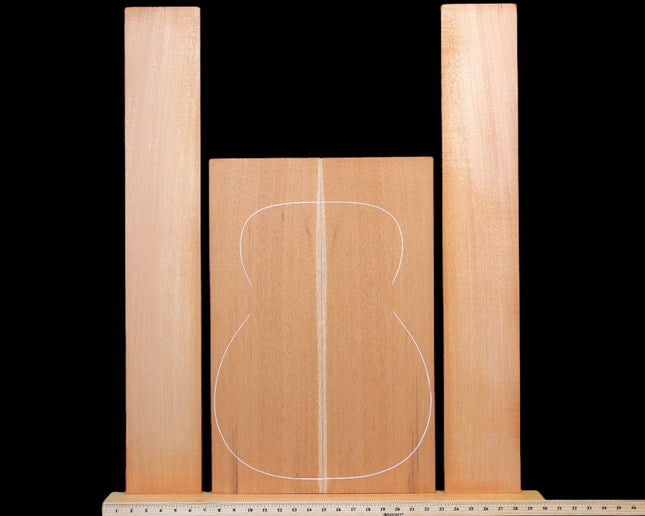 Honduran Mahogany Acoustic Guitar Back and Sides, OM, AAA (#WT110)