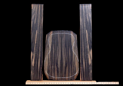 Ebony Back and Sides, OM / Classical Guitar (#WT60)