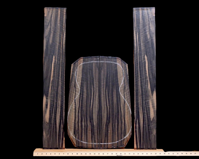 Ebony Back and Sides, OM / Classical Guitar (#WT60)