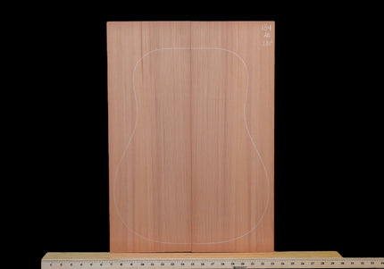 Redwood Acoustic Guitar Top, Dreadnought (#WT184)
