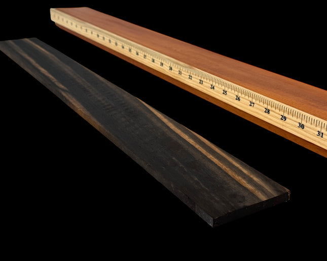 Exotic Ebony Bass Fretboard (WT12B)