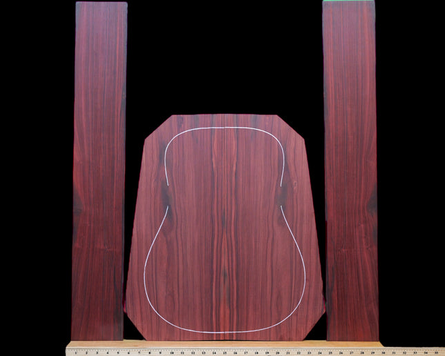 Bois de Rose Acoustic Guitar Back and Sides, Dreadnought (WT912)