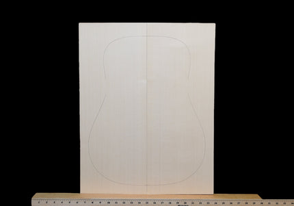 Carpathian Spruce Acoustic Guitar Top, Dreadnought, AA (#WT283)