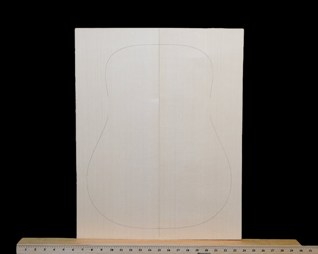 Carpathian Spruce Acoustic Guitar Top, Dreadnought, AA (#WT283)