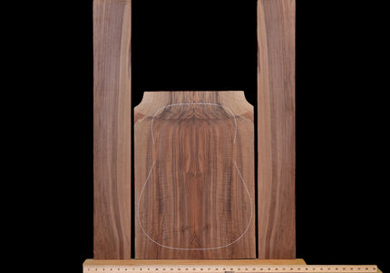 Old Growth Claro Walnut Back and Sides, Dreadnought (#WT462)