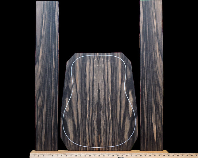 Ebony Back and Sides, Dreadnought (#WT620)