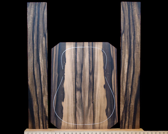 Ebony Back and Sides, Dreadnought (#WT614)