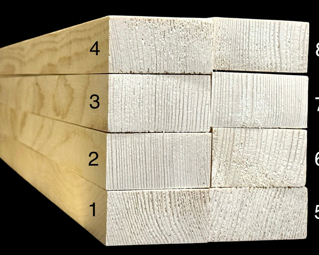 Adirondack Spruce Uncarved Guitar Brace Blank, 20" x 2" x 3/4" (Batch #1)