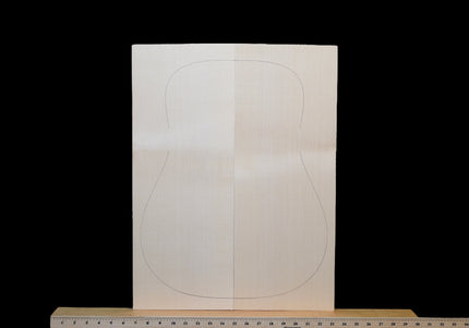 Carpathian Spruce Acoustic Guitar Top, Dreadnought, AA (#WT281)