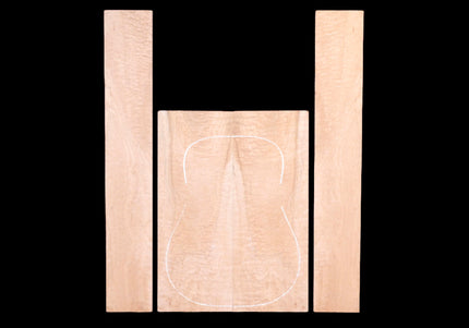 Old Growth Quilted Big Leaf Maple Back and Sides, Dreadnought (#WT233)
