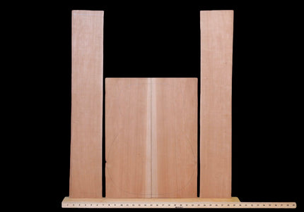 Cherry Acoustic Guitar Back and Sides, OM / Classical (#WT113)