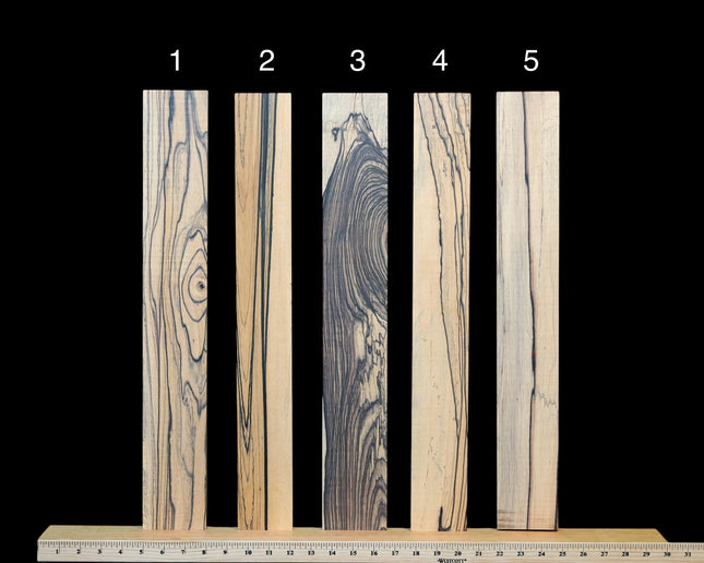 Pale Moon Ebony Guitar Fretboard, "B" Grade [Batch #2]