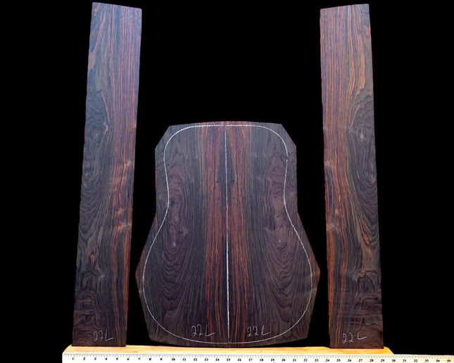 Brazilian Rosewood Acoustic Guitar Back and Sides for Dreadnought (WTB-22L)
