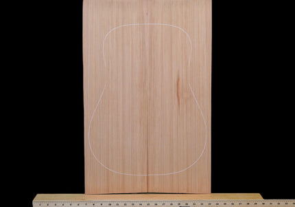 Old Growth Redwood Acoustic Guitar Top, Dreadnought (#WT272)