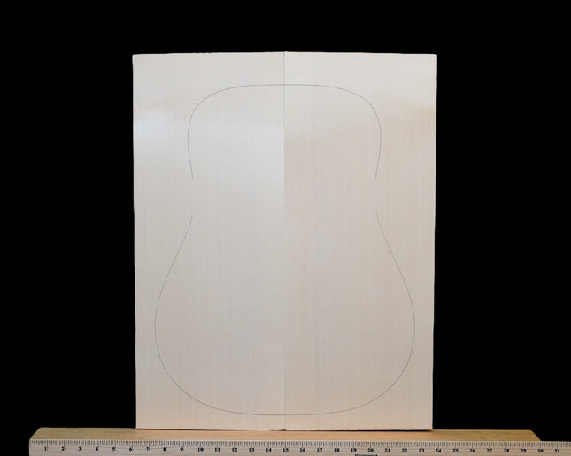 Carpathian Spruce Acoustic Guitar Top, Dreadnought, AA (#WT284)