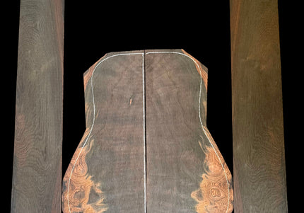 Brazilian Rosewood Acoustic Guitar Back and Sides for Dreadnought (#WTB-809)