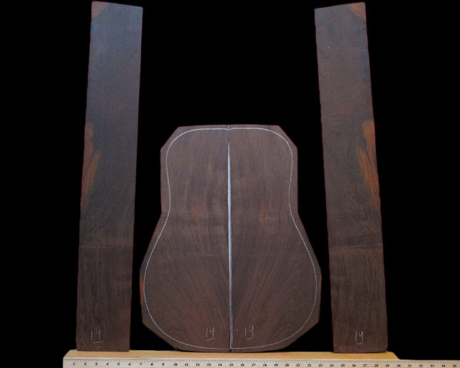 Brazilian Rosewood Acoustic Guitar Back and Sides for Dreadnought (WTB-14)