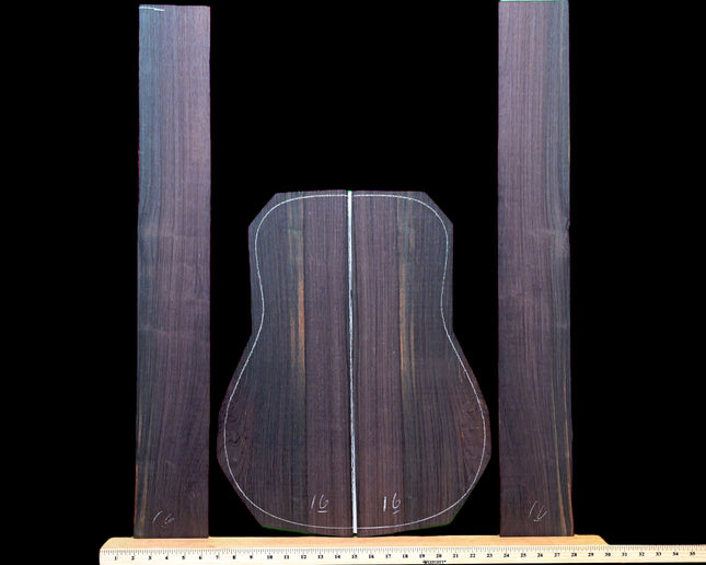 Brazilian Rosewood Acoustic Guitar Back and Sides for Dreadnought / OM (WTB-716)