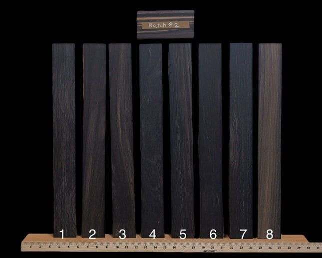 Premium Ebony Guitar Fretboard [Batch #2]