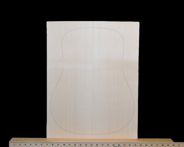 Carpathian Spruce Acoustic Guitar Top, Dreadnought, AA (#WT282)