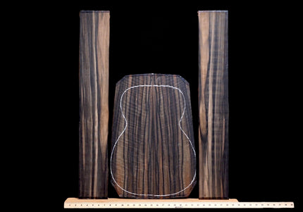 Ebony Back and Sides, OM / Classical Guitar (#WT59)