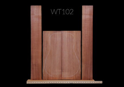 Tasmanian Blackwood Acoustic Guitar Back and Sides, Dreadnought (#WT102)