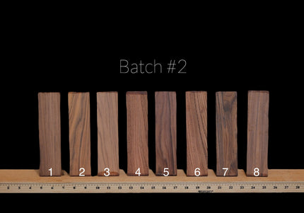 Pau Ferro Acoustic Guitar Bridge Blanks | Batch #2