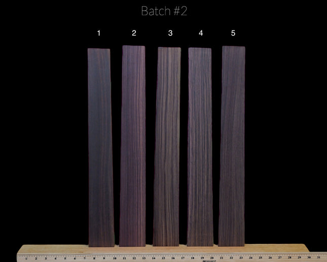 Indian Rosewood Guitar Fretboard, [Batch #2]