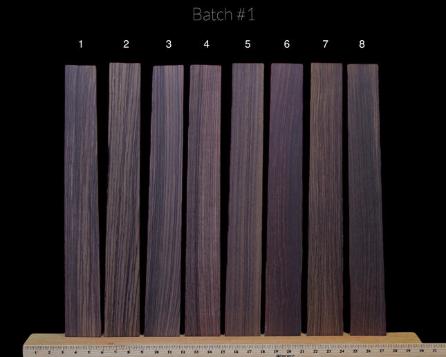 Indian Rosewood Guitar Fretboard, [Batch #1]