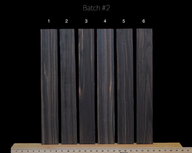Ebony Fretboard, "B" Grade [Batch #2]