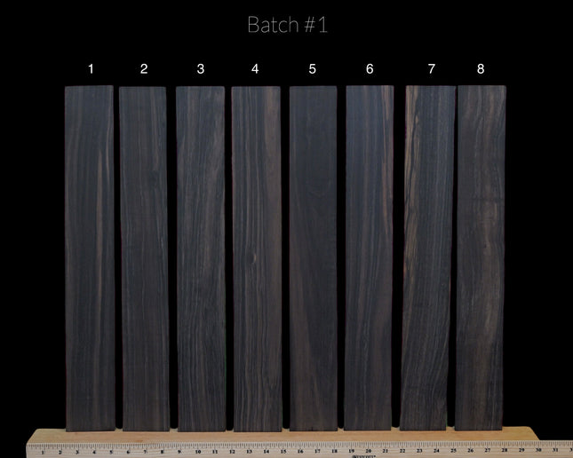 Ebony Fretboard, "B" Grade [Batch #1]